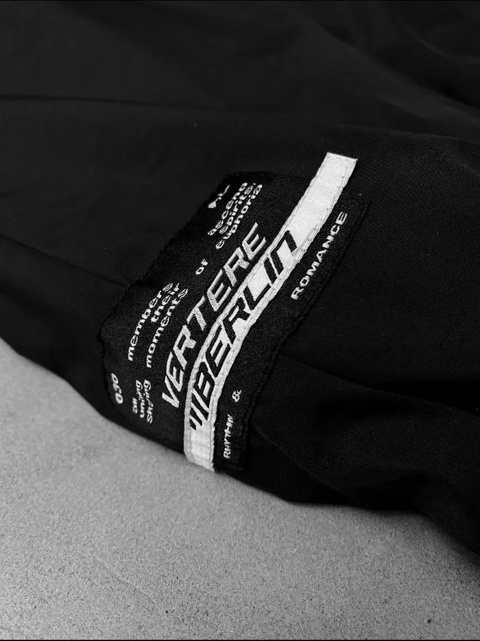 MenWomen PANTS and SHORTS Vertere Berlin DUO TRACK PANTS 8211 BLACK MenWomen PANTS and SHORTS Vertere Berlin DUO TRACK PANTS 8211 BLACK