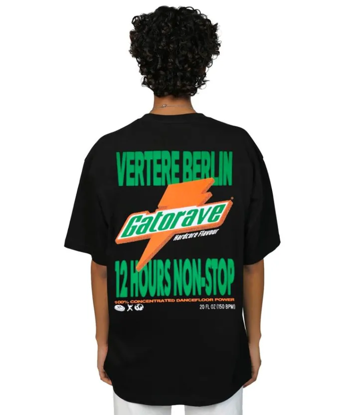 MenWomen TSHIRTS and SHIRTS Vertere Berlin GATORAVE TSHIRT 8211 BLACK