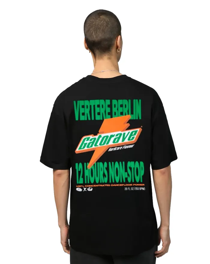 MenWomen TSHIRTS and SHIRTS Vertere Berlin GATORAVE TSHIRT 8211 BLACK MenWomen TSHIRTS and SHIRTS Vertere Berlin GATORAVE TSHIRT 8211 BLACK