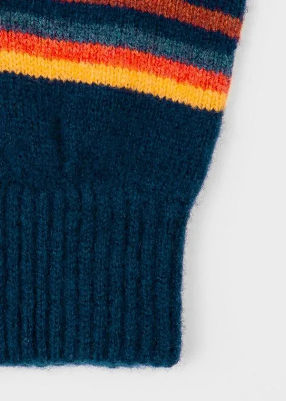 Mens 039Artist Stripe039 Wool Gloves Paul Smith Hats and Gloves Mens 039Artist Stripe039 Wool Gloves Paul Smith Hats and Gloves