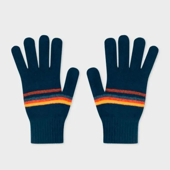 Mens 039Artist Stripe039 Wool Gloves Paul Smith Hats and Gloves Mens 039Artist Stripe039 Wool Gloves Paul Smith Hats and Gloves