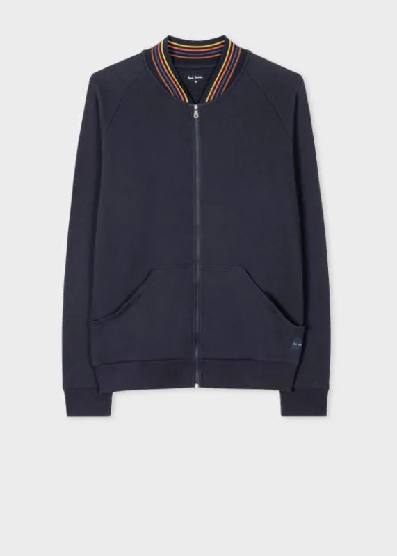 Mens 039Artist Stripe039 Zip Lounge Top Paul Smith Loungewear