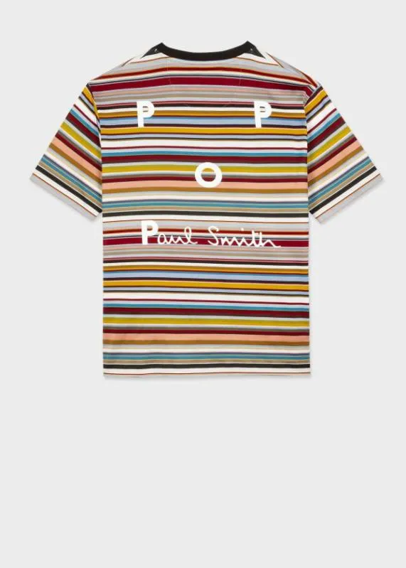 Mens 039Signature Stripe039 Cotton TShirt Paul Smith TShirts Mens 039Signature Stripe039 Cotton TShirt Paul Smith TShirts
