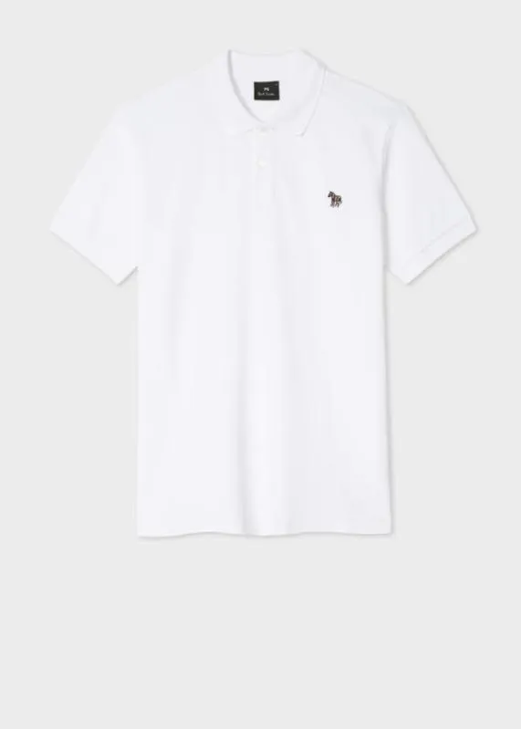 Mens 039Zebra039 Cap and Polo Shirt Gift SetCottonPiquu00e9 Zebra Polo ShirtCotton Zebra Logo Baseball Cap Paul Smith Polo Shirts
