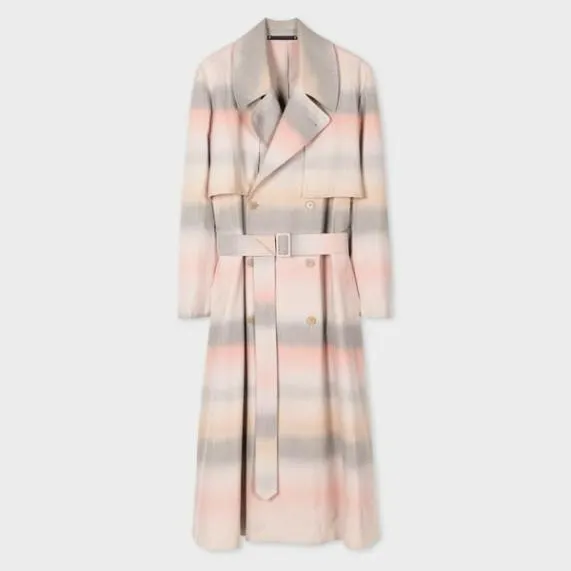 Mens Abstract Stripe Mac Paul Smith Coats and Jackets Mens Abstract Stripe Mac Paul Smith Coats and Jackets