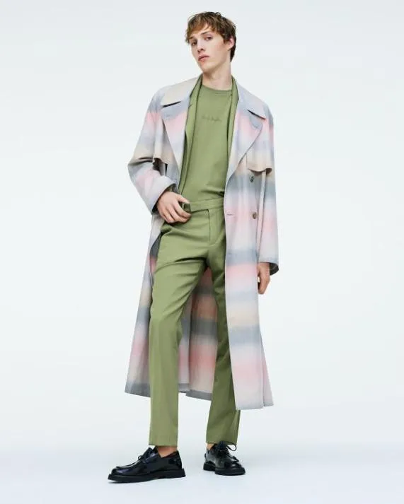 Mens Abstract Stripe Mac Paul Smith Coats and Jackets Mens Abstract Stripe Mac Paul Smith Coats and Jackets
