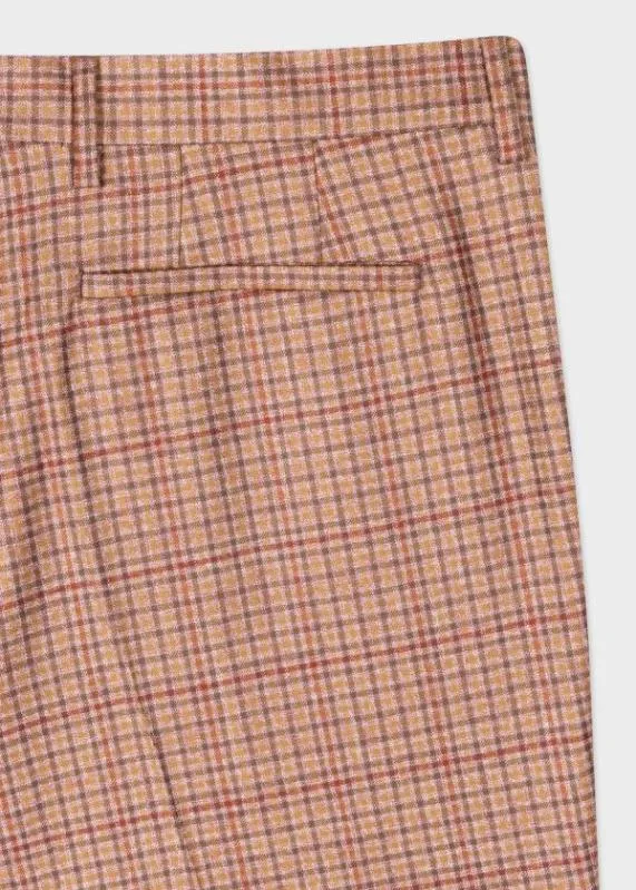 Mens Check WoolCashmere Pants Paul Smith Pants Mens Check WoolCashmere Pants Paul Smith Pants