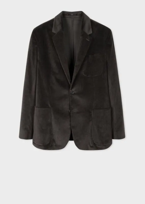 Mens CottonCashmere Corduroy PatchPocket Blazer Paul Smith Blazers