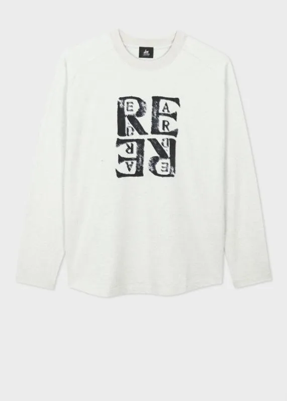 Mens Cotton LongSleeve Red Ear TShirt Paul Smith TShirts