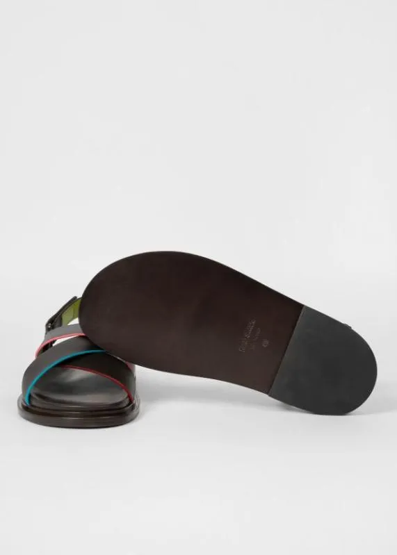 Mens Dark Brown Leather Sandals Paul Smith Sandals Mens Dark Brown Leather Sandals Paul Smith Sandals