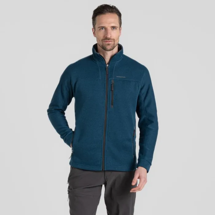 Mens Full Zip Fleece Craghoppers Torney II Full Zip Fleece Tourmaline Blue Marl Mens Full Zip Fleece Craghoppers Torney II Full Zip Fleece Tourmaline Blue Marl