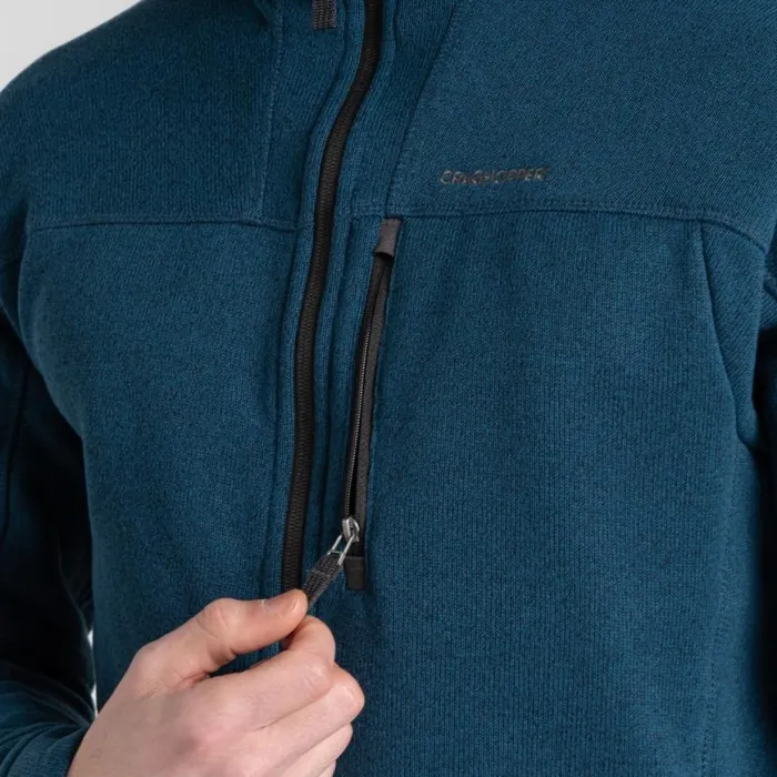 Mens Full Zip Fleece Craghoppers Torney II Full Zip Fleece Tourmaline Blue Marl Mens Full Zip Fleece Craghoppers Torney II Full Zip Fleece Tourmaline Blue Marl