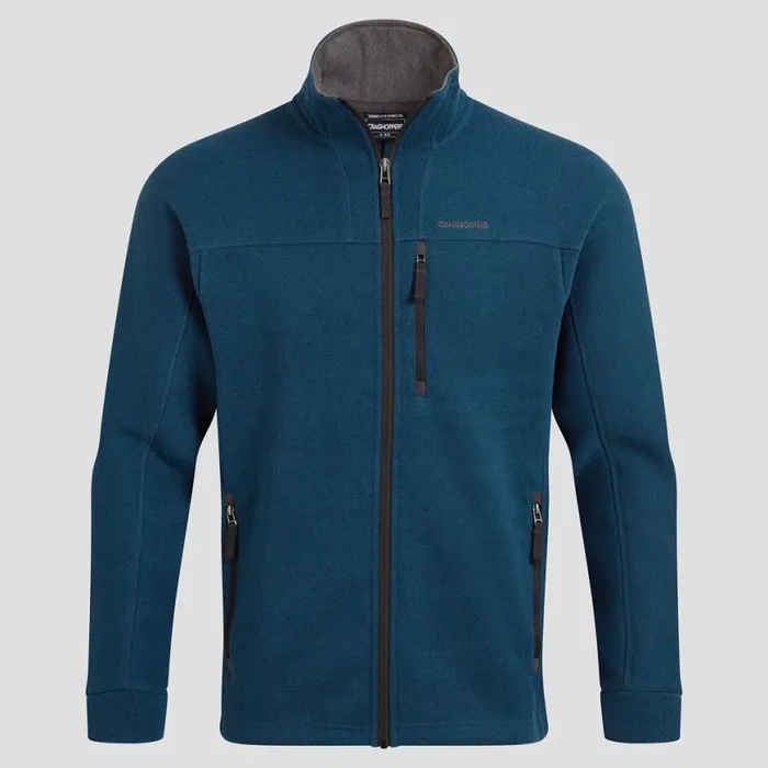 Mens Full Zip Fleece Craghoppers Torney II Full Zip Fleece Tourmaline Blue Marl Mens Full Zip Fleece Craghoppers Torney II Full Zip Fleece Tourmaline Blue Marl