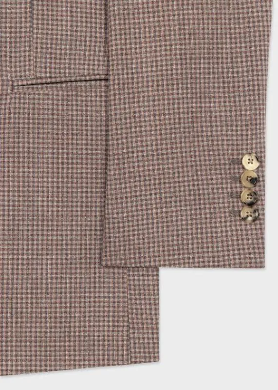 Mens Gingham DuoCheck Wool Buggy Lined Blazer Paul Smith Blazers Mens Gingham DuoCheck Wool Buggy Lined Blazer Paul Smith Blazers