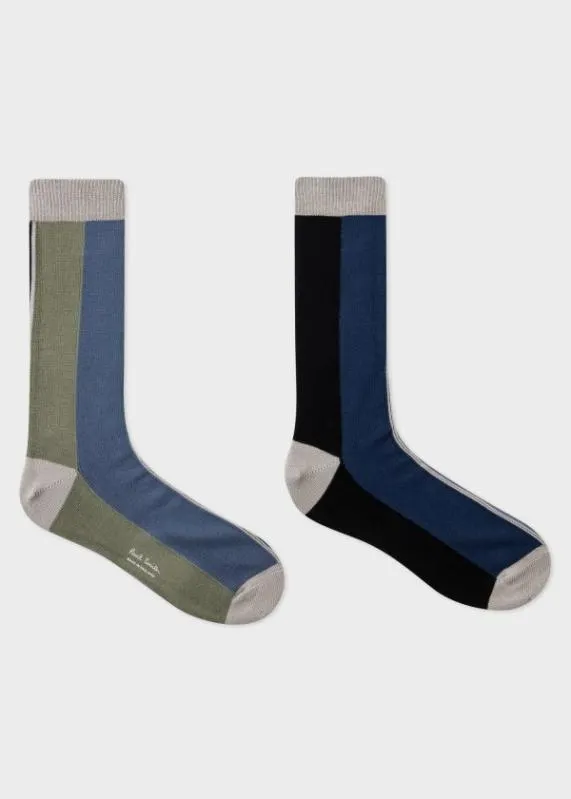 Mens Grey Colour Block Socks Paul Smith Socks Mens Grey Colour Block Socks Paul Smith Socks