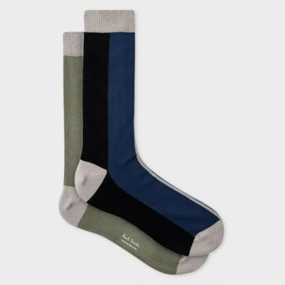 Mens Grey Colour Block Socks Paul Smith Socks Mens Grey Colour Block Socks Paul Smith Socks