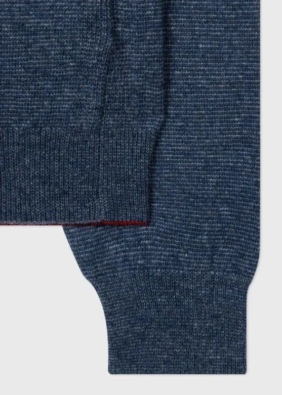 Mens LambswoolBlend Knitted Polo Shirt Paul Smith Polo Shirts Mens LambswoolBlend Knitted Polo Shirt Paul Smith Polo Shirts