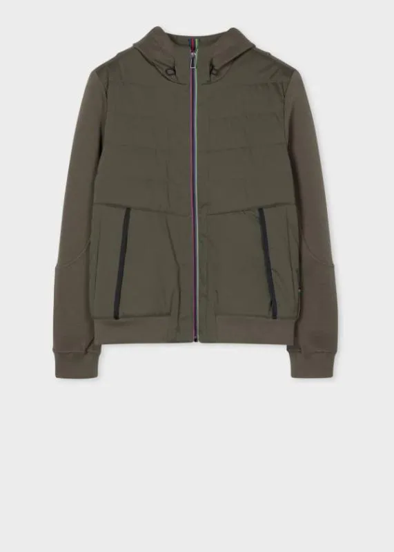 Mens Mixed Media Jacket With 039Sports Stripe039 Trim Paul Smith Coats and Jackets Mens Mixed Media Jacket With 039Sports Stripe039 Trim Paul Smith Coats and Jackets