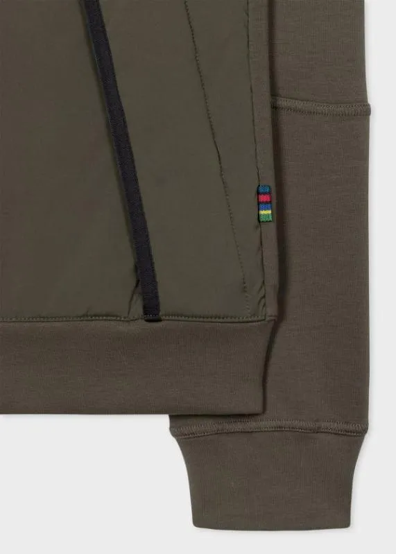 Mens Mixed Media Jacket With 039Sports Stripe039 Trim Paul Smith Coats and Jackets Mens Mixed Media Jacket With 039Sports Stripe039 Trim Paul Smith Coats and Jackets