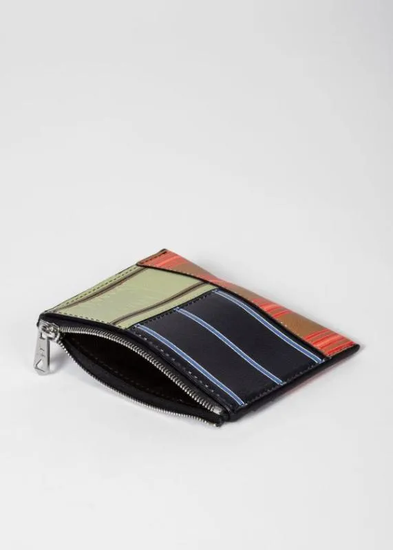 Mens Patchwork Stripe Zip Wallet Paul Smith Wallets Mens Patchwork Stripe Zip Wallet Paul Smith Wallets