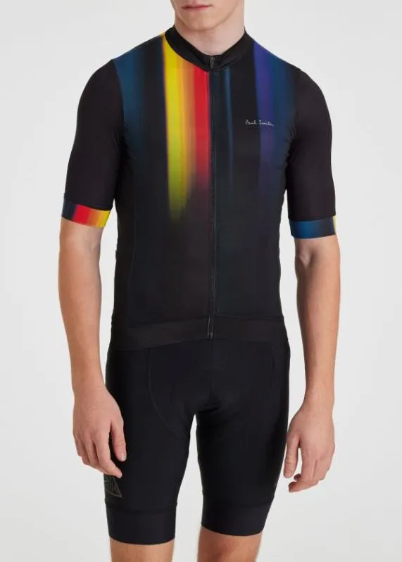 Mens Race Fit Cycling Jersey With 039Artist Stripe039 Fade Paul Smith Cycling Mens Race Fit Cycling Jersey With 039Artist Stripe039 Fade Paul Smith Cycling