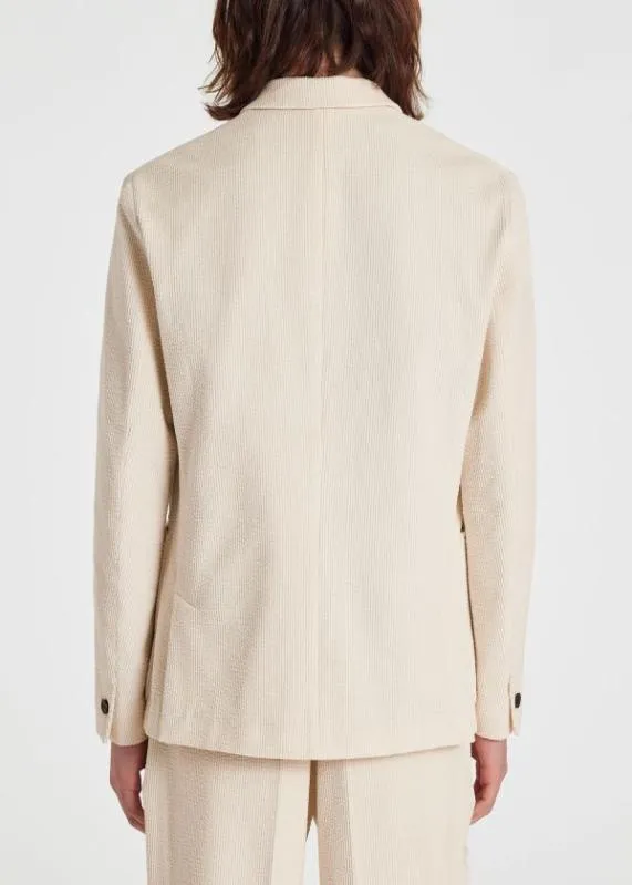 Mens Seersucker Corduroy DoubleBreasted Blazer Paul Smith Blazers Mens Seersucker Corduroy DoubleBreasted Blazer Paul Smith Blazers