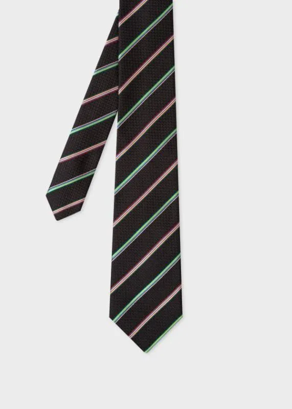 Mens Silk Multistripe Tie Paul Smith Ties
