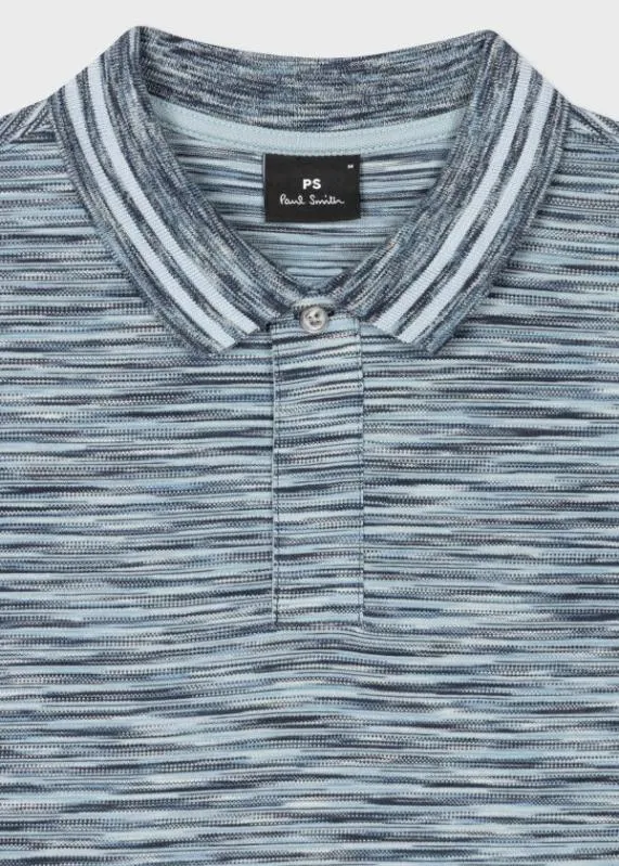 Mens SpaceDyed Cotton Polo Shirt Paul Smith Polo Shirts Mens SpaceDyed Cotton Polo Shirt Paul Smith Polo Shirts