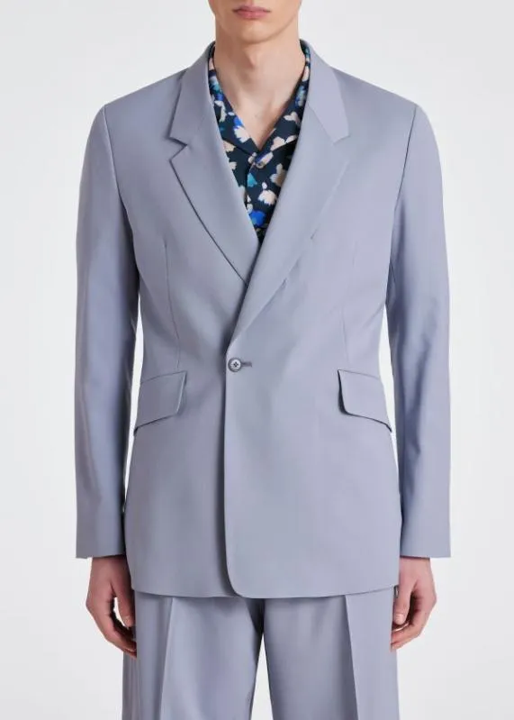 Mens StretchWool DoubleBreasted Blazer Paul Smith Blazers