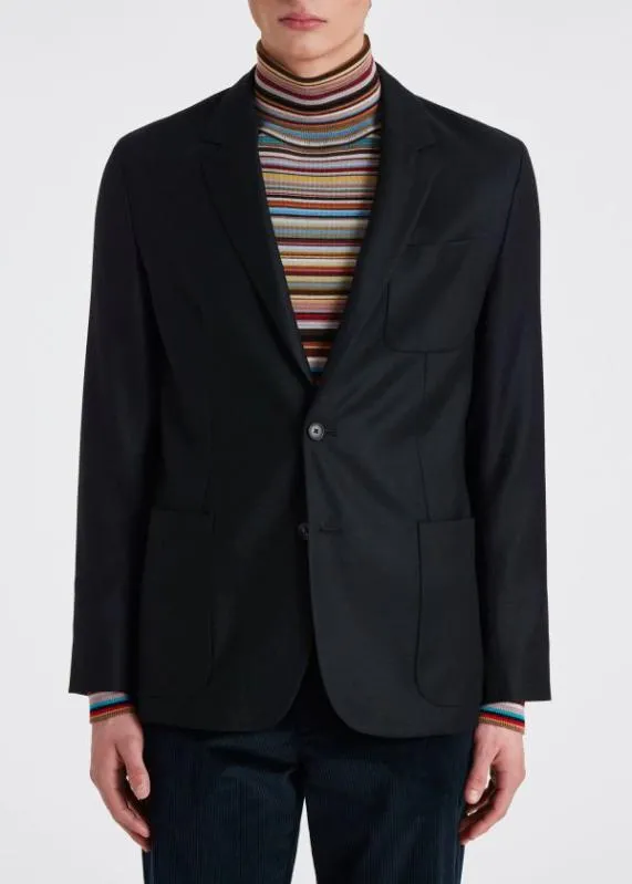 Mens TailoredFit PatchPocket Unlined Blazer Paul Smith Suits Mens TailoredFit PatchPocket Unlined Blazer Paul Smith Suits