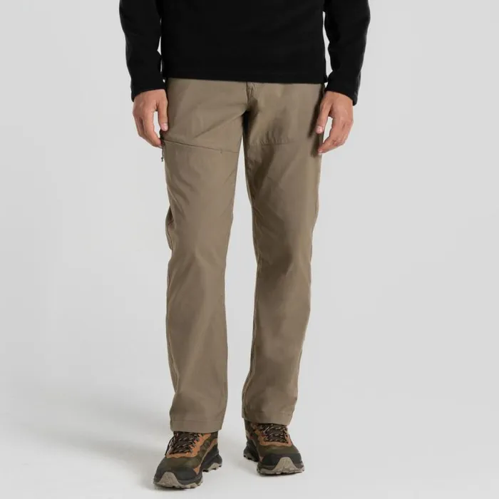 Mens Walking Trousers Craghoppers Kiwi Pro II Trousers Pebble Mens Walking Trousers Craghoppers Kiwi Pro II Trousers Pebble