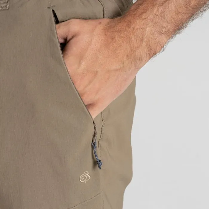 Mens Walking Trousers Craghoppers Kiwi Pro II Trousers Pebble Mens Walking Trousers Craghoppers Kiwi Pro II Trousers Pebble