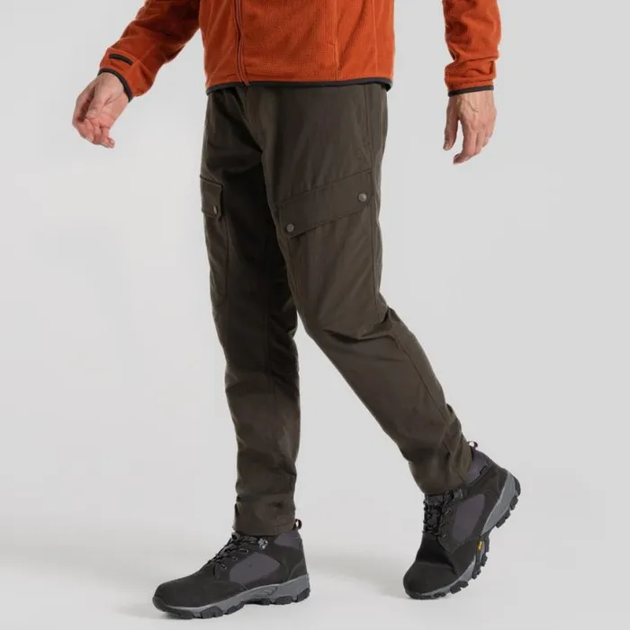 Mens Walking Trousers Craghoppers NosiLife Adventure Trouser III Woodland Green