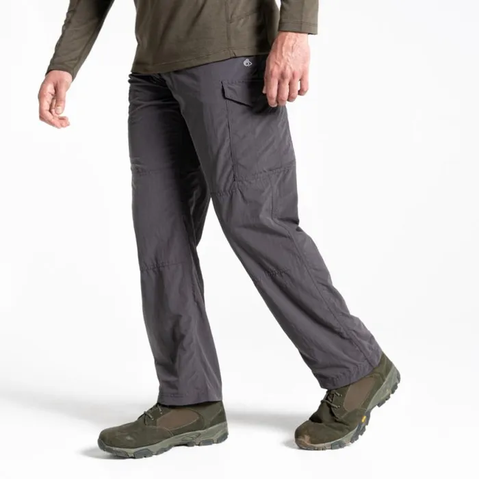 Mens Walking Trousers Craghoppers NosiLife Cargo II Trousers Black Pepper