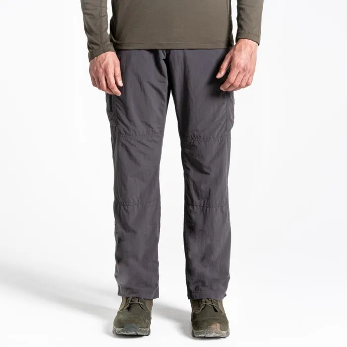 Mens Walking Trousers Craghoppers NosiLife Cargo II Trousers Black Pepper Mens Walking Trousers Craghoppers NosiLife Cargo II Trousers Black Pepper