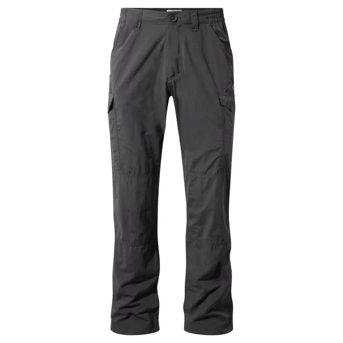Mens Walking Trousers Craghoppers NosiLife Cargo II Trousers Black Pepper Mens Walking Trousers Craghoppers NosiLife Cargo II Trousers Black Pepper