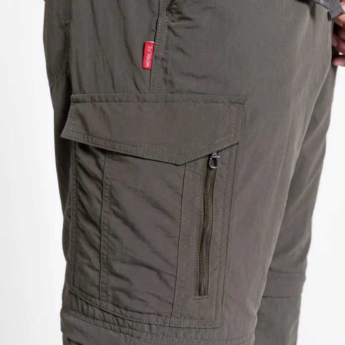 Mens Walking Trousers Craghoppers NosiLife Convertible II Trousers Woodland Green Mens Walking Trousers Craghoppers NosiLife Convertible II Trousers Woodland Green