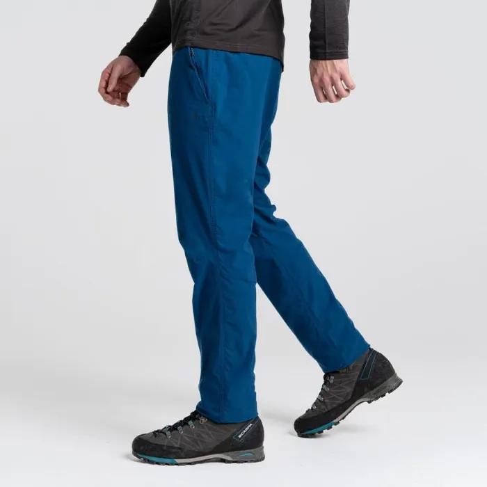 Mens Walking Trousers Craghoppers NosiLife Pro Active Trousers Poseidon Blue Mens Walking Trousers Craghoppers NosiLife Pro Active Trousers Poseidon Blue