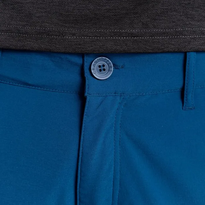 Mens Walking Trousers Craghoppers NosiLife Pro Active Trousers Poseidon Blue Mens Walking Trousers Craghoppers NosiLife Pro Active Trousers Poseidon Blue