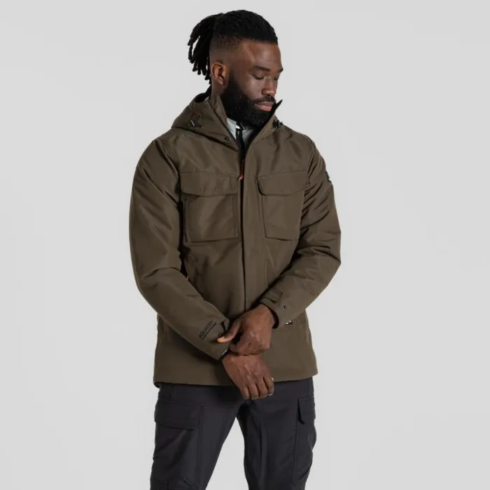 Mens Waterproof Jackets Craghoppers CO2 Renu Arche Waterproof Jacket Woodland Green Mens Waterproof Jackets Craghoppers CO2 Renu Arche Waterproof Jacket Woodland Green