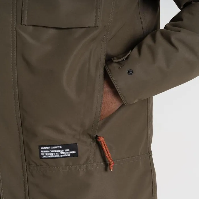 Mens Waterproof Jackets Craghoppers CO2 Renu Arche Waterproof Jacket Woodland Green Mens Waterproof Jackets Craghoppers CO2 Renu Arche Waterproof Jacket Woodland Green