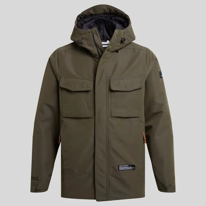 Mens Waterproof Jackets Craghoppers CO2 Renu Arche Waterproof Jacket Woodland Green Mens Waterproof Jackets Craghoppers CO2 Renu Arche Waterproof Jacket Woodland Green