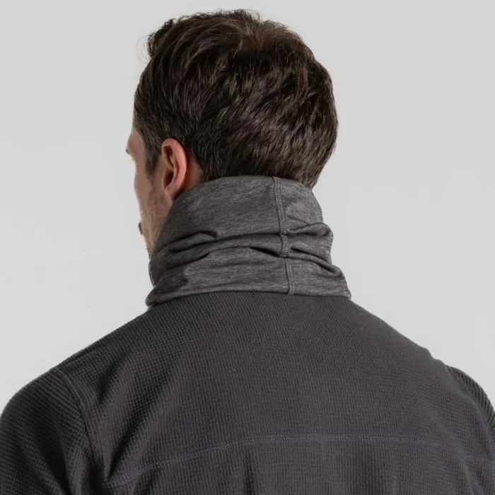 MensWomens Scarves Craghoppers Unisex NosiLife Tube Scarf II Black Pepper Marl MensWomens Scarves Craghoppers Unisex NosiLife Tube Scarf II Black Pepper Marl