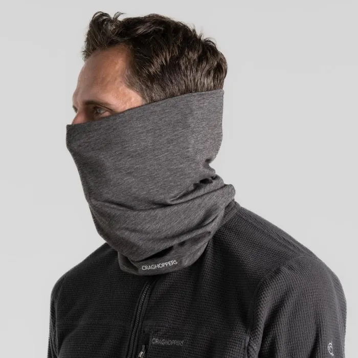 MensWomens Scarves Craghoppers Unisex NosiLife Tube Scarf II Black Pepper Marl MensWomens Scarves Craghoppers Unisex NosiLife Tube Scarf II Black Pepper Marl