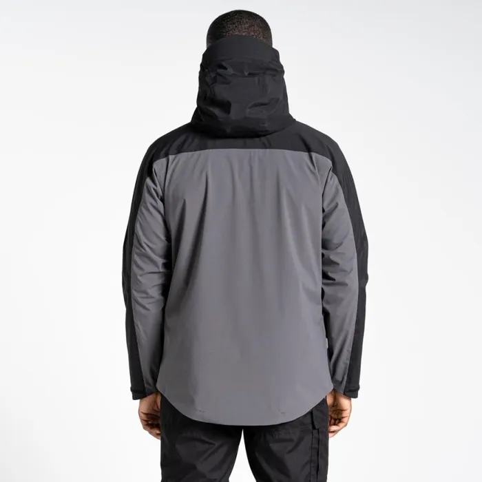 MensWomens Waterproof Jackets Craghoppers Expert Active Jacket Carbon Grey Black MensWomens Waterproof Jackets Craghoppers Expert Active Jacket Carbon Grey Black