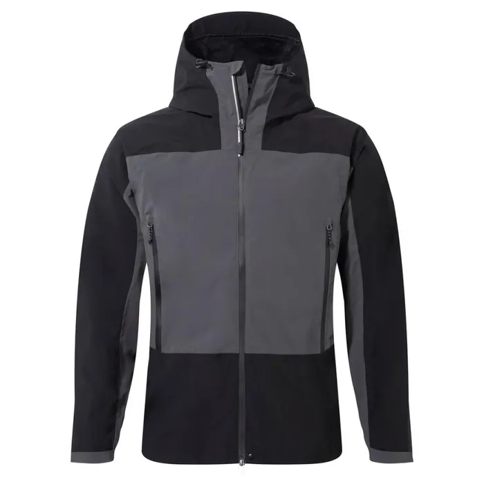 MensWomens Waterproof Jackets Craghoppers Expert Active Jacket Carbon Grey Black MensWomens Waterproof Jackets Craghoppers Expert Active Jacket Carbon Grey Black