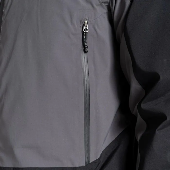 MensWomens Waterproof Jackets Craghoppers Expert Active Jacket Carbon Grey Black MensWomens Waterproof Jackets Craghoppers Expert Active Jacket Carbon Grey Black