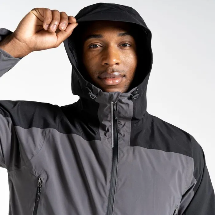 MensWomens Waterproof Jackets Craghoppers Expert Active Jacket Carbon Grey Black MensWomens Waterproof Jackets Craghoppers Expert Active Jacket Carbon Grey Black