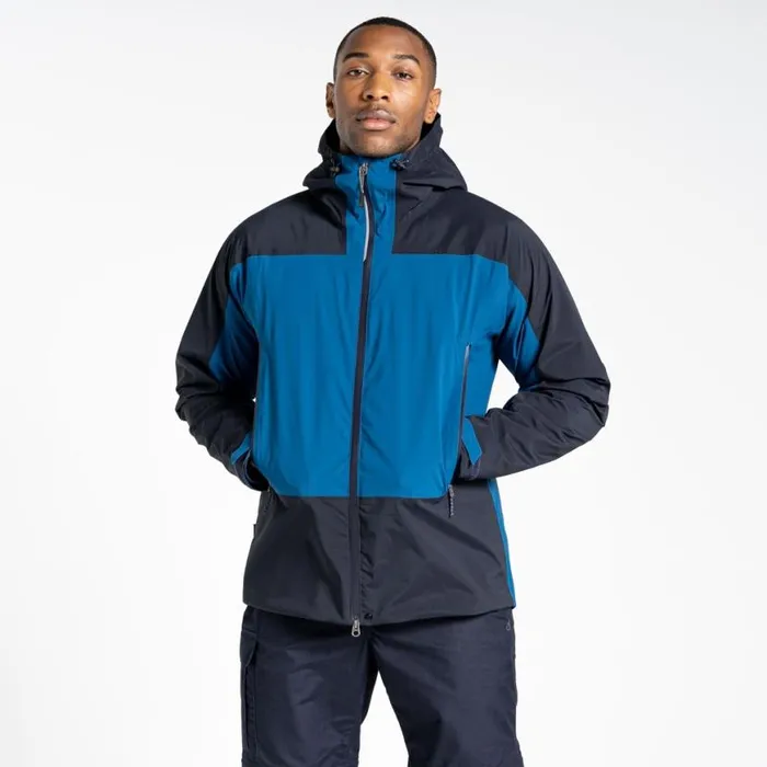 MensWomens Waterproof Jackets Craghoppers Expert Active Jacket Poseidon Blue Dark Navy
