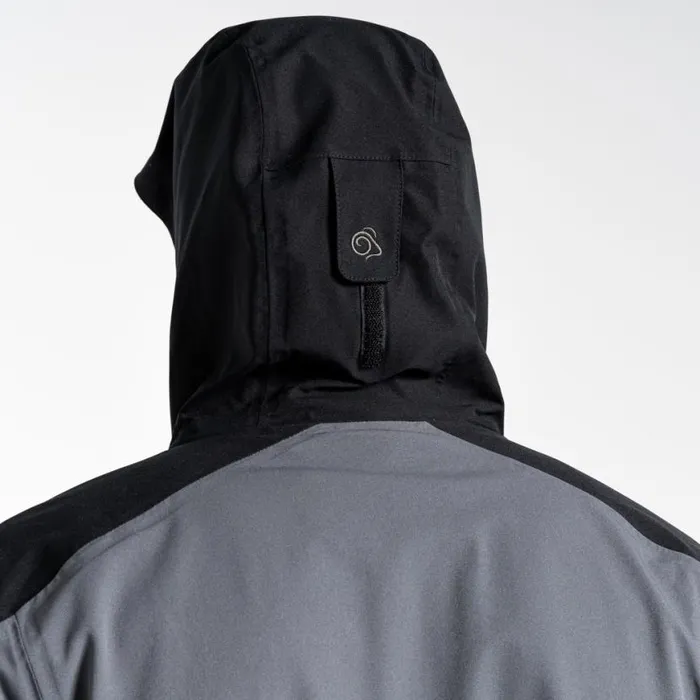 MensWomens Waterproof Jackets Craghoppers Expert Kiwi Pro Stretch Long Jacket Carbon Grey Black MensWomens Waterproof Jackets Craghoppers Expert Kiwi Pro Stretch Long Jacket Carbon Grey Black